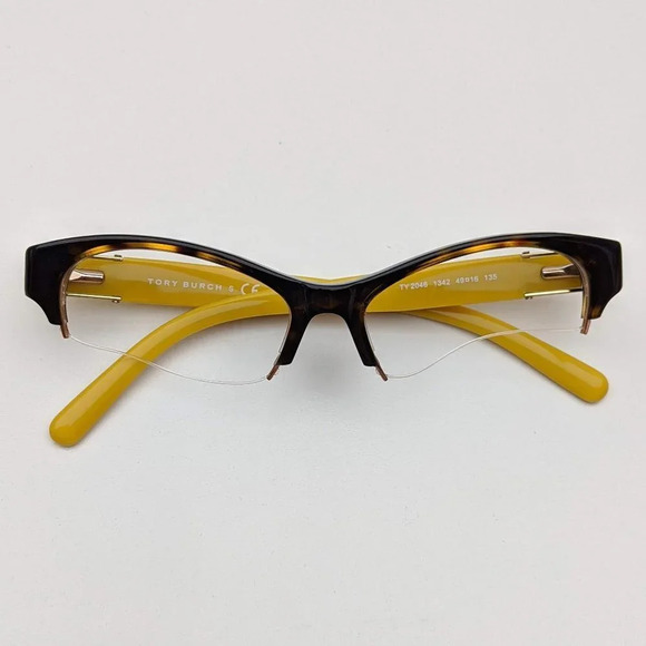 🕶️Tory Burch TY2046 1342 Eyeglasses 49/16 135 /KAG738🕶️ - Picture 1 of 7